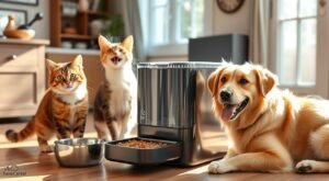 Solução completa para alimentação de gatos