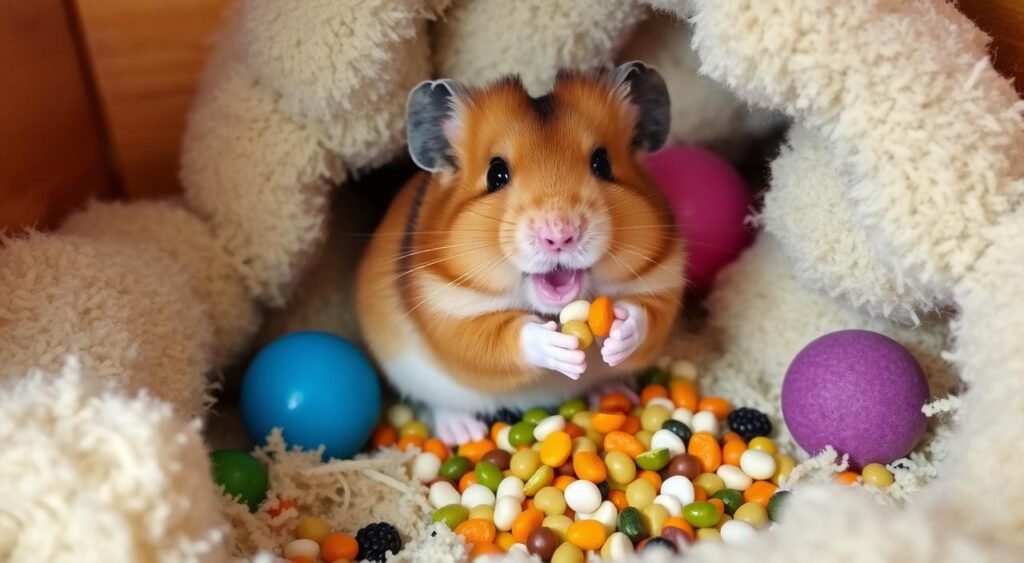 rações para hamster